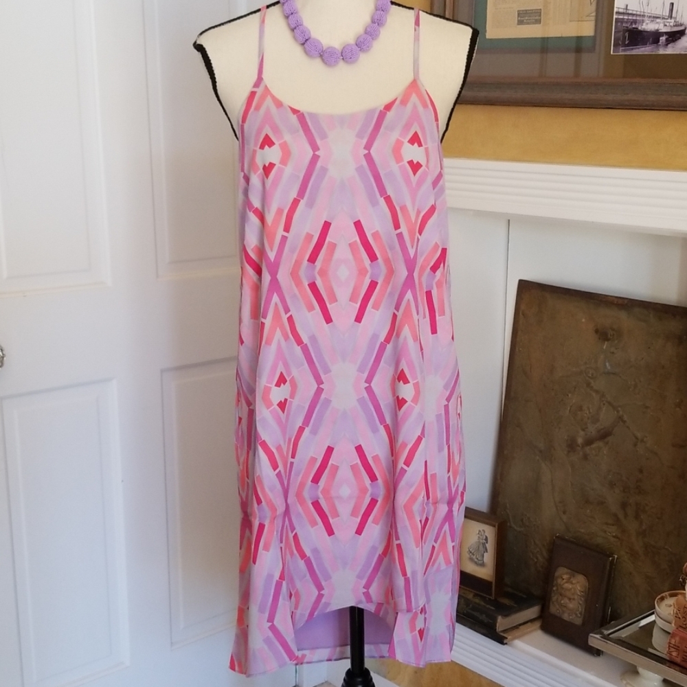 Beautiful Cuddy Asymmetrical Diamond Dress NWT